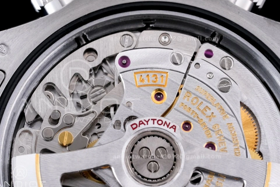 Silver VSF Black Edition 1:1 Weight Oyster 126509 Bracelet Daytona Dial On Gain DD4131 Sub-dial V3 Best 1129